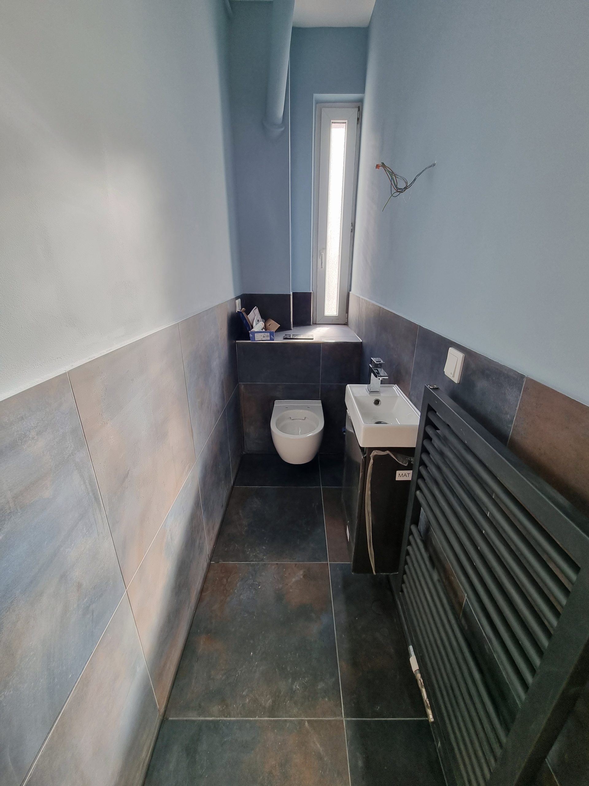 Badsanierung N&uuml;rnberg-Maxfeld, G&auml;ste-WC Detail